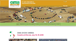 Desktop Screenshot of eimashow.it